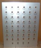 פנל אלומניום חורים+כיתוב